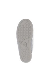 Jones Bootmaker Grey Elodia Embroidered Slipper Clogs - Image 4 of 4