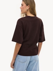 LOAVIES Brown Spring Serenade Tailored Shirt - Image 4 of 5