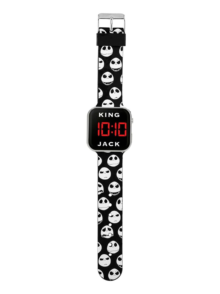 Peers Hardy Disney The Nightmare Before Christmas Black Strap LED Black Watch - Image 1 of 4
