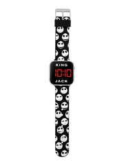 Peers Hardy Disney The Nightmare Before Christmas Black Strap LED Black Watch - Image 3 of 4