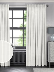 Natural Franklin Made To Measure 100% Cotton Curtains - Image 1 of 9