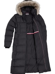 Tommy Hilfiger Curve Trya Maxi-Daunenmantel, Schwarz - Bild 7 von 7