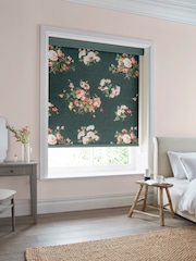 Laura Ashley Green Rosemore Made To Measure Roller Blind - Image 2 of 6