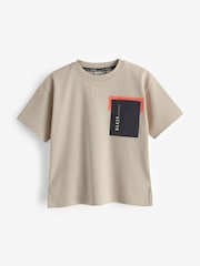 Baker by Ted Baker 100% Cotton Pocket T-Shirt - Image 4 of 7