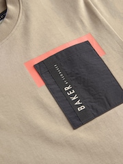 Baker by Ted Baker 100% Cotton Pocket T-Shirt - Image 6 of 7