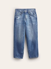 Boden Blue Relaxed Tapered Jeans - Image 6 of 6