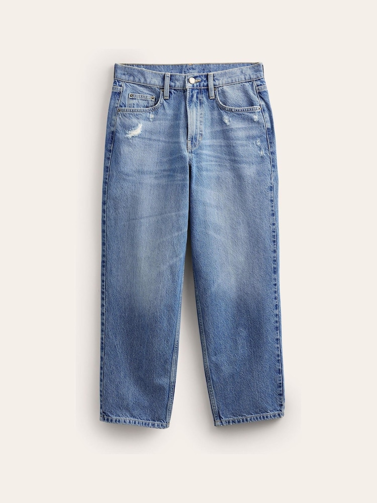 Boden Blue Relaxed Tapered Jeans - Image 6 of 6 Boden Blue Relaxed Tapered Jeans - Image 6 of 6