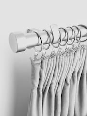 50 Pack Brushed Silver Pencil Pleat Curtain Hooks - Image 2 of 5