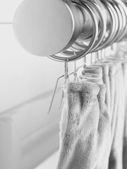 50 Pack Brushed Silver Pencil Pleat Curtain Hooks - Image 3 of 5