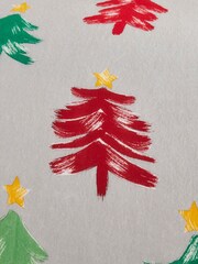 Fusion Grey Festive Trees 100% Cotton Duvet Cover and Pillowcase Set - Image 3 of 4