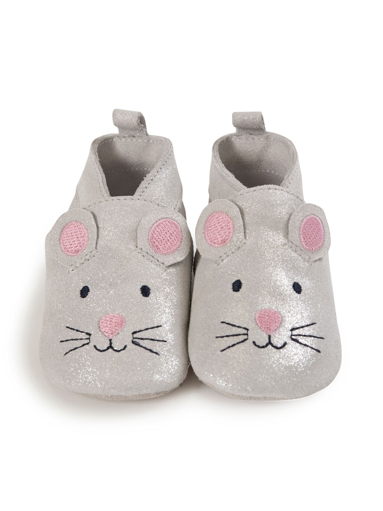Usnjeni čeveljčki za dojenčke JoJo Maman Bébé Mouse - Slika 2 iz 3 Usnjeni čeveljčki za dojenčke JoJo Maman Bébé Mouse - Slika 2 iz 3