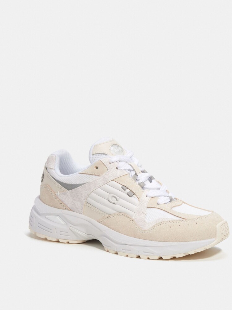 COACH White Signature Trainers - Image 2 of 6