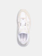 COACH White Signature Trainers - Image 5 of 6
