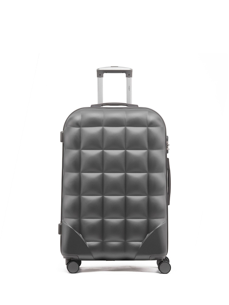 Flight Knight Large Hardcase Printed Lightweight Check In Suitcase With 4 Wheels - Image 1 of 7