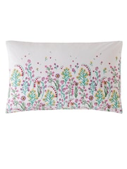 Cath Kidston Cream Paper Pansy 100% Cotton Duvet Cover And Pillowcase Set - Image 4 of 4