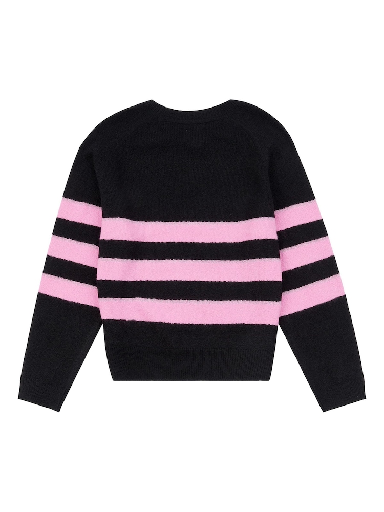 Juicy Couture Juicy Textured Stripe Jumper - Image 2 of 3
