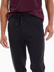 Threadbare Black Cotton Blend Joggers - Image 4 of 4