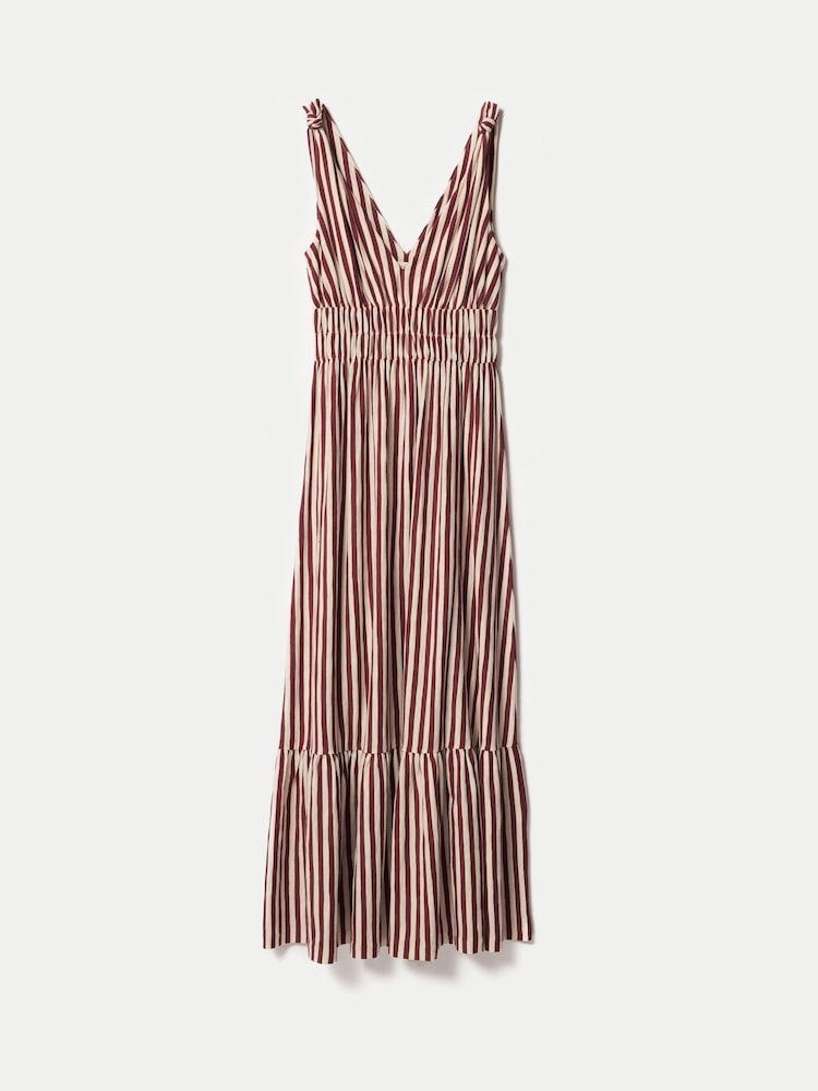Jigsaw Purple Slub Stripe Sundress - Image 6 of 6