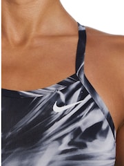 Nike Black Solar Rise Racerback Swimsuit - Image 1 of 4