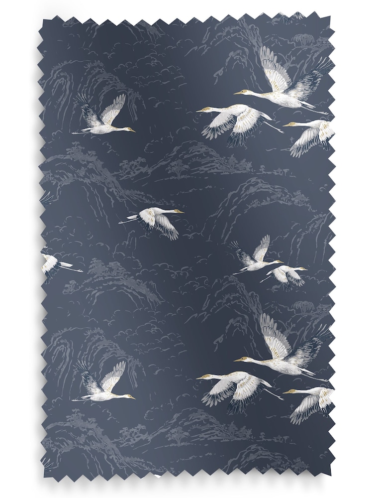 Laura Ashley Blue Animalia Made To Measure Roller Blind - Image 2 of 5