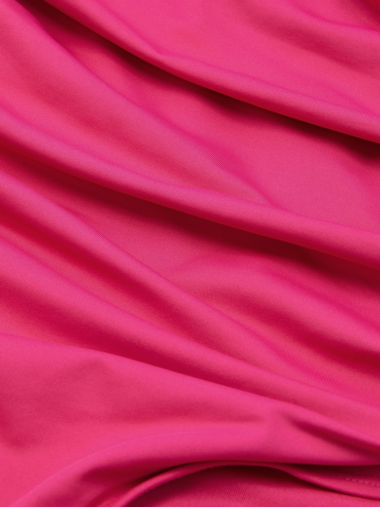 Pink Tummy Control Swimsuit - Image 8 of 8