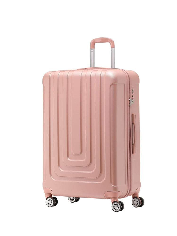 Flight Knight Large Hardcase Lightweight Check-In Suitcase With 4 Wheels - Image 1 of 7