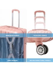 Flight Knight Large Hardcase Lightweight Check-In Suitcase With 4 Wheels - Image 4 of 7