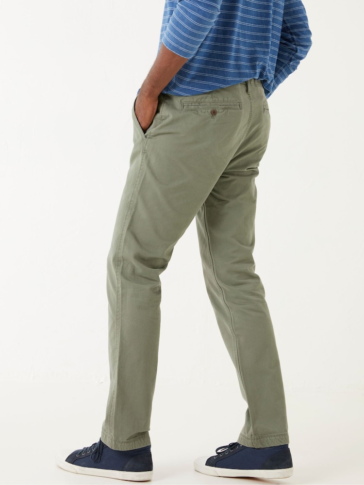FatFace Green Modern Coastal Chinos - Image 2 of 4 FatFace Green Modern Coastal Chinos - Image 2 of 4