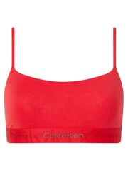 Calvin Klein Rouge Brassière Icon en relief - Image 4 of 4