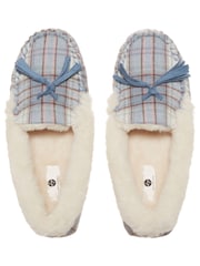 M&Co Blue Moccasin Slippers - Image 3 of 3