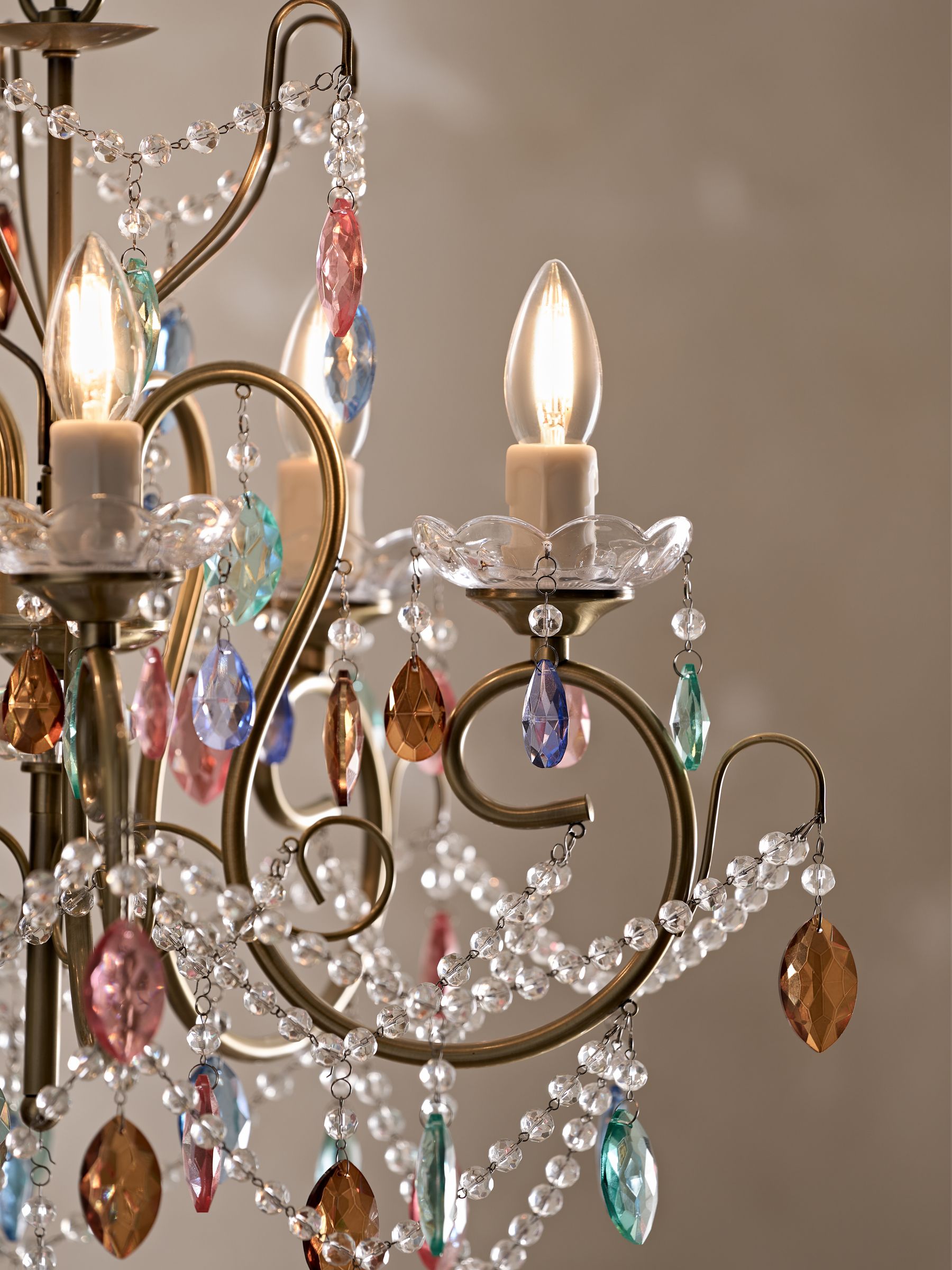 Buy Shabby Chic by Rachel Ashwell® Brass Cordelia Chandelier from