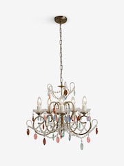Shabby Chic by Rachel Ashwell® Brass Cordelia Chandelier - Image 5 of 5