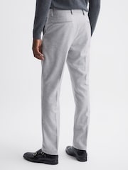 Reiss Soft Grey Lungo Slim Fit Chinos - Image 5 of 6