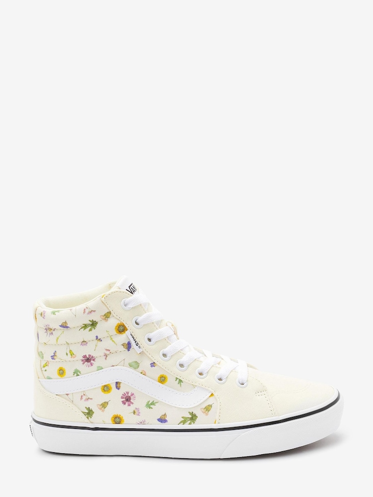 Vans Womens White Filmore Hi Trainers - Image 1 of 4