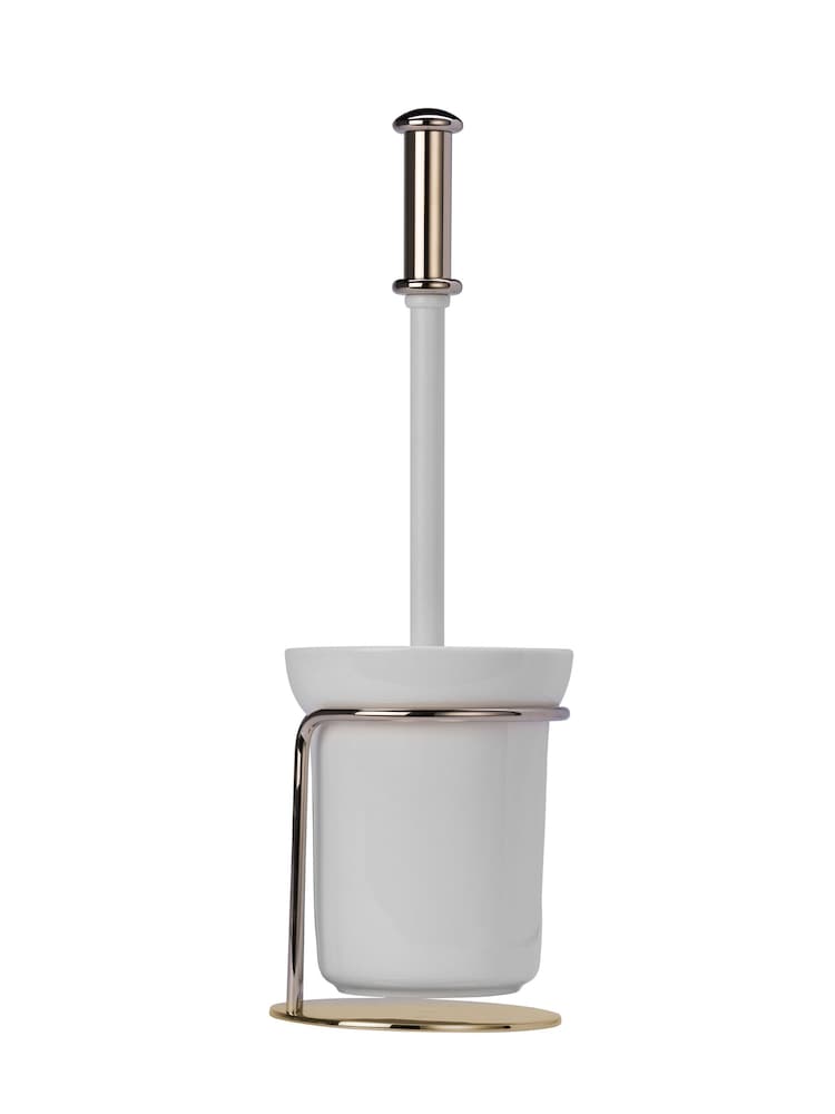 Croydex Grosvenor Gold Toilet Brush and Holder - Image 3 of 3