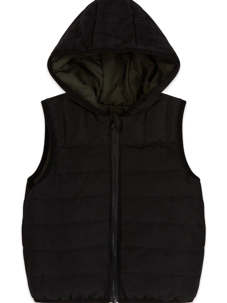 M&Co Reversible Black Gilet - Image 9 of 9 M&Co Reversible Black Gilet - Image 9 of 9