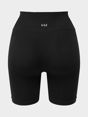 Negru - Pantaloni scurți fără cusături cu talie înaltă și efect modelator Heist Contour - Image 5 of 5