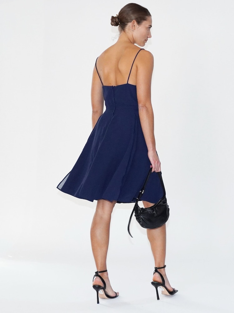 Blau - Religion Jewell Maxikleid mit Spaghettiträgern - Bild 2 von 6 Blau - Religion Jewell Maxikleid mit Spaghettiträgern - Bild 2 von 6