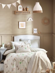Peter Rabbit™ Natural Classic Watercolour 100% Cotton Duvet Cover and Pillowcase Set - Image 2 of 7