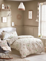 Peter Rabbit™ Natural Classic Watercolour 100% Cotton Duvet Cover and Pillowcase Set - Image 3 of 7