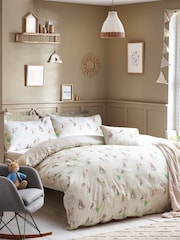 Peter Rabbit™ Natural Classic Watercolour 100% Cotton Duvet Cover and Pillowcase Set - Image 4 of 7