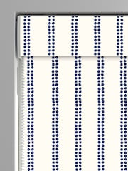 Laura Ashley Blue Candy Stripe Made To Measure Roman Blinds - Image 3 of 6