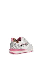 Geox Junior Girls Fastics White Trainers - Image 3 of 6