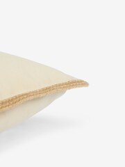 Natural Sorrento Jute Edge Indoor/Outdoor 43 x 43cm Cushion - Image 2 of 5