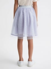 Reiss Lilac Charlotta 4-9 yrs Sequin Midi Skirt - Image 5 of 6