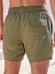 Khaki Green Swim Shorts - Image 4 of 5