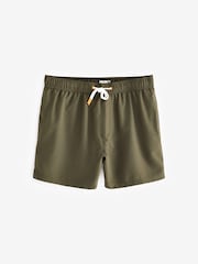 Khaki Green Swim Shorts - Image 5 of 5