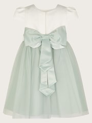 Monsoon Green Tulle Baby Bridesmaid Dress - Image 2 of 3