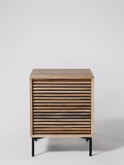 Swoon Natural Weaving Bedside Table - Image 2 of 6