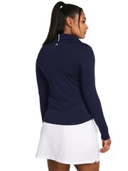 Under Armour Navy Blue/White Golf Play Off 1/4 Zip Sweat Top - Image 2 of 3